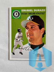 2003 Topps Heritage Erubiel Durazo #418 Short Print Oakland Athletics